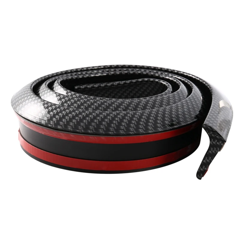 Резиновый хвост с узором из углеродного волокна без отверстий нажимной верхнее