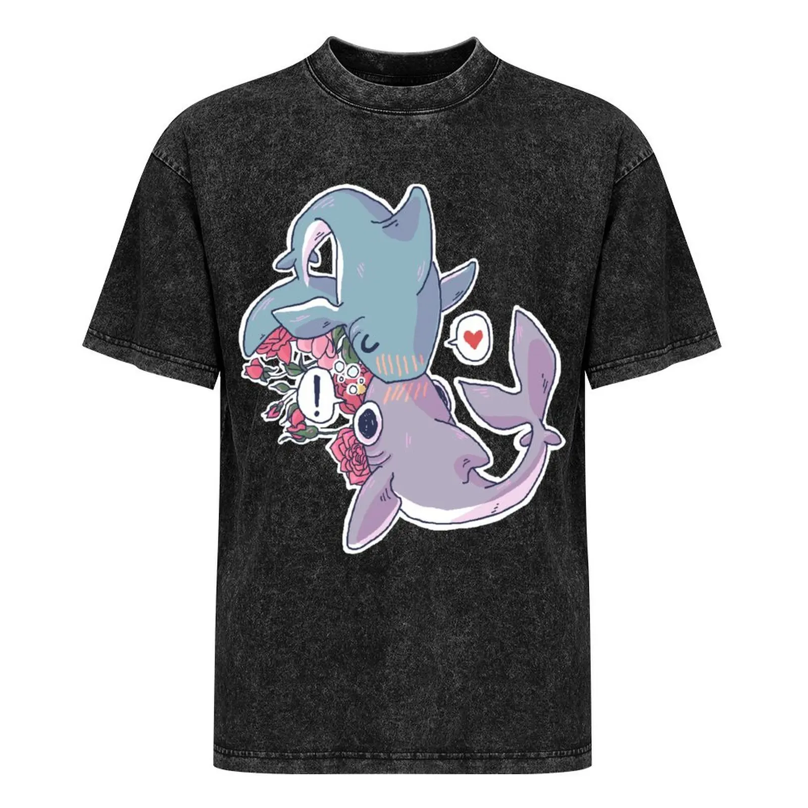 Футболка Sharky Smooches новое издание комплект одежды мужские футболки с рисунком