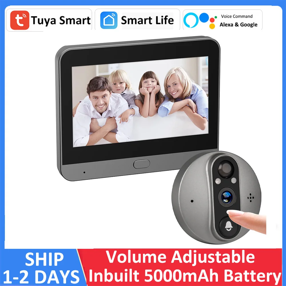 

REHENTINT Цифровой дверной глазок Magic Eye 3MP