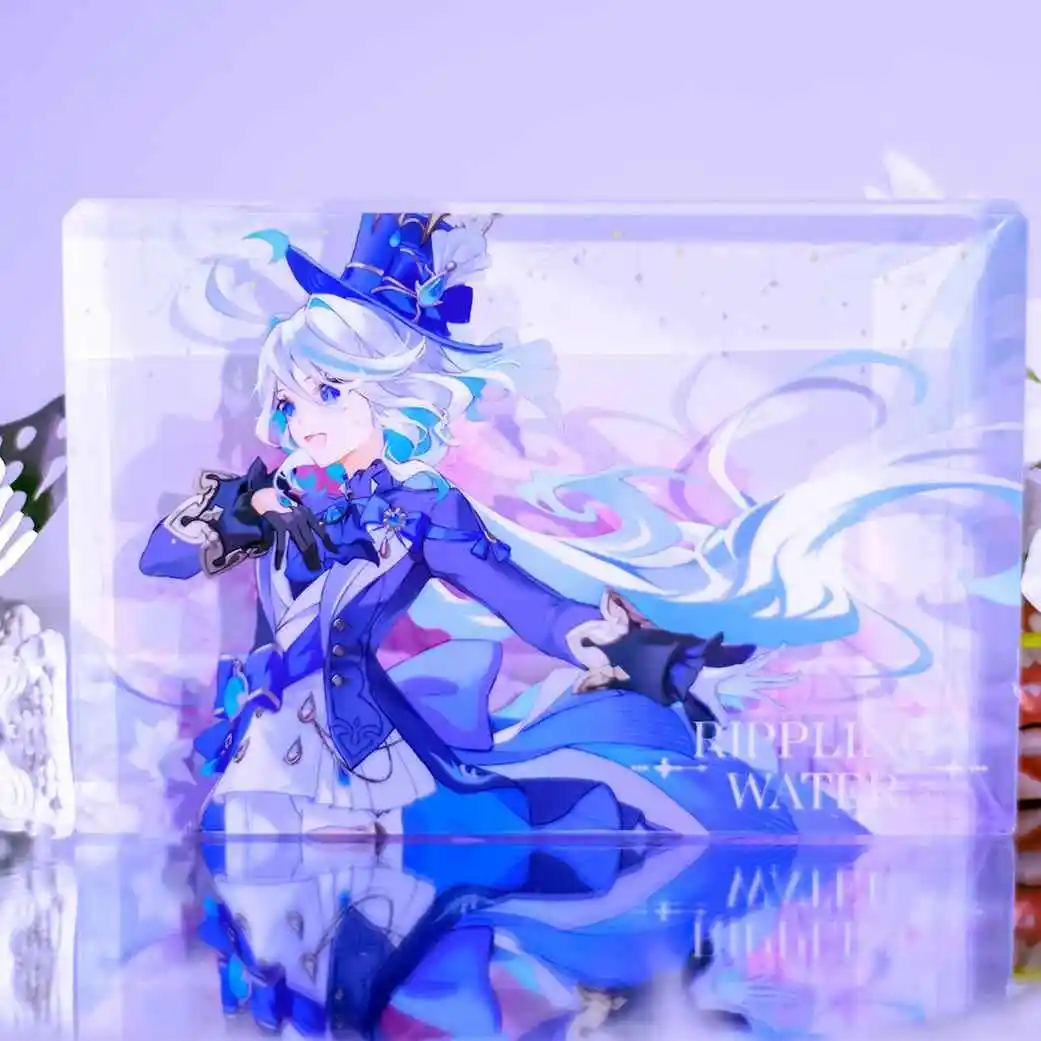 Игровая периферия Genshin Impact Focalors Furina акриловый кирпич зыбучий песок маджонг