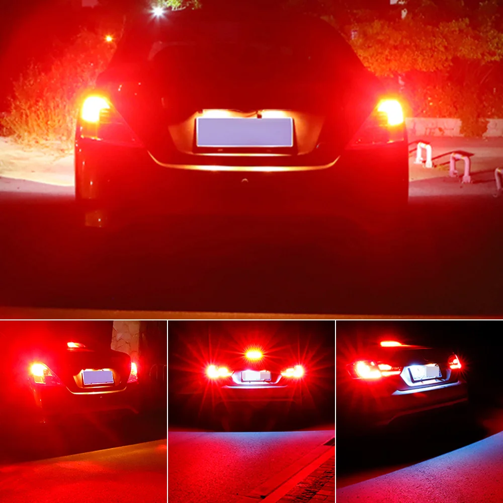 2 sztuki żarówek hamulcowych LED do Nissana X-Trail X Trail T30 T31 T32 2001-2019 2007 2008 2009 2010 2011 2012 2013 2014