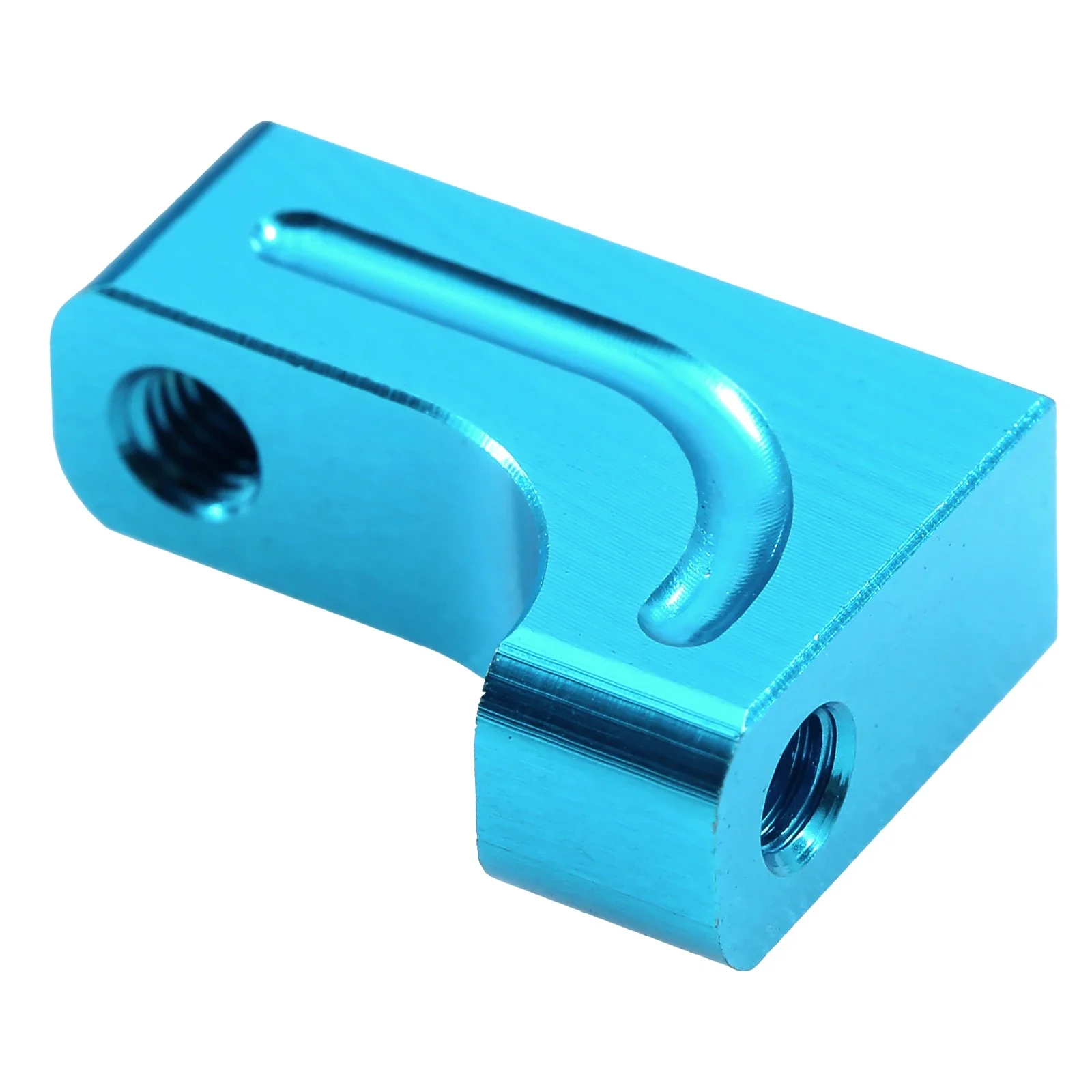 Металлическая подставка для сервопривода Tamiya TT02 XV01 TB03 синяя 2 шт