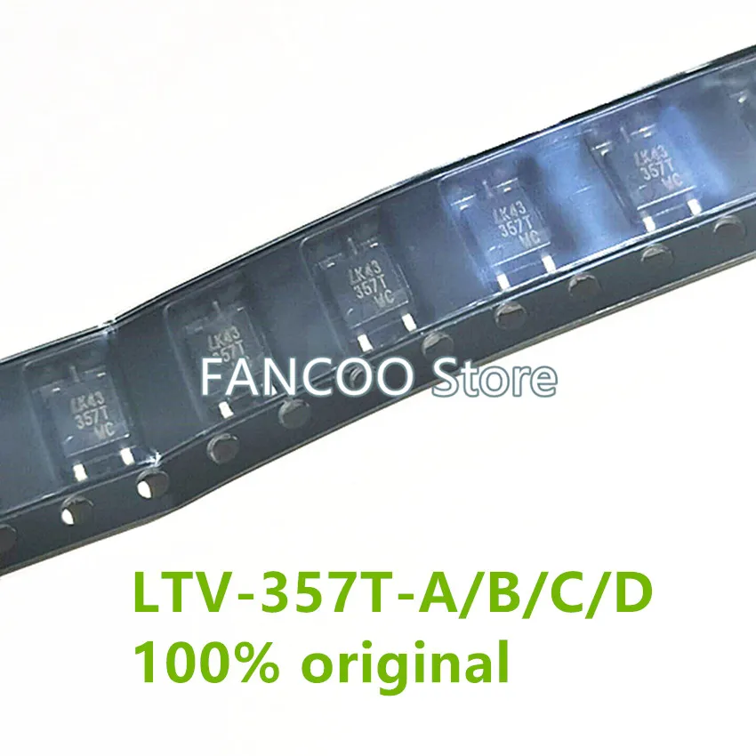 

100PCS LTV-357T-A/B/C/D LTV-357T 357T LTV-357T-A LTV-357T-B LTV-357T-C LTV-357T-D SOP-4 Original NEW sop4 Photocoupler