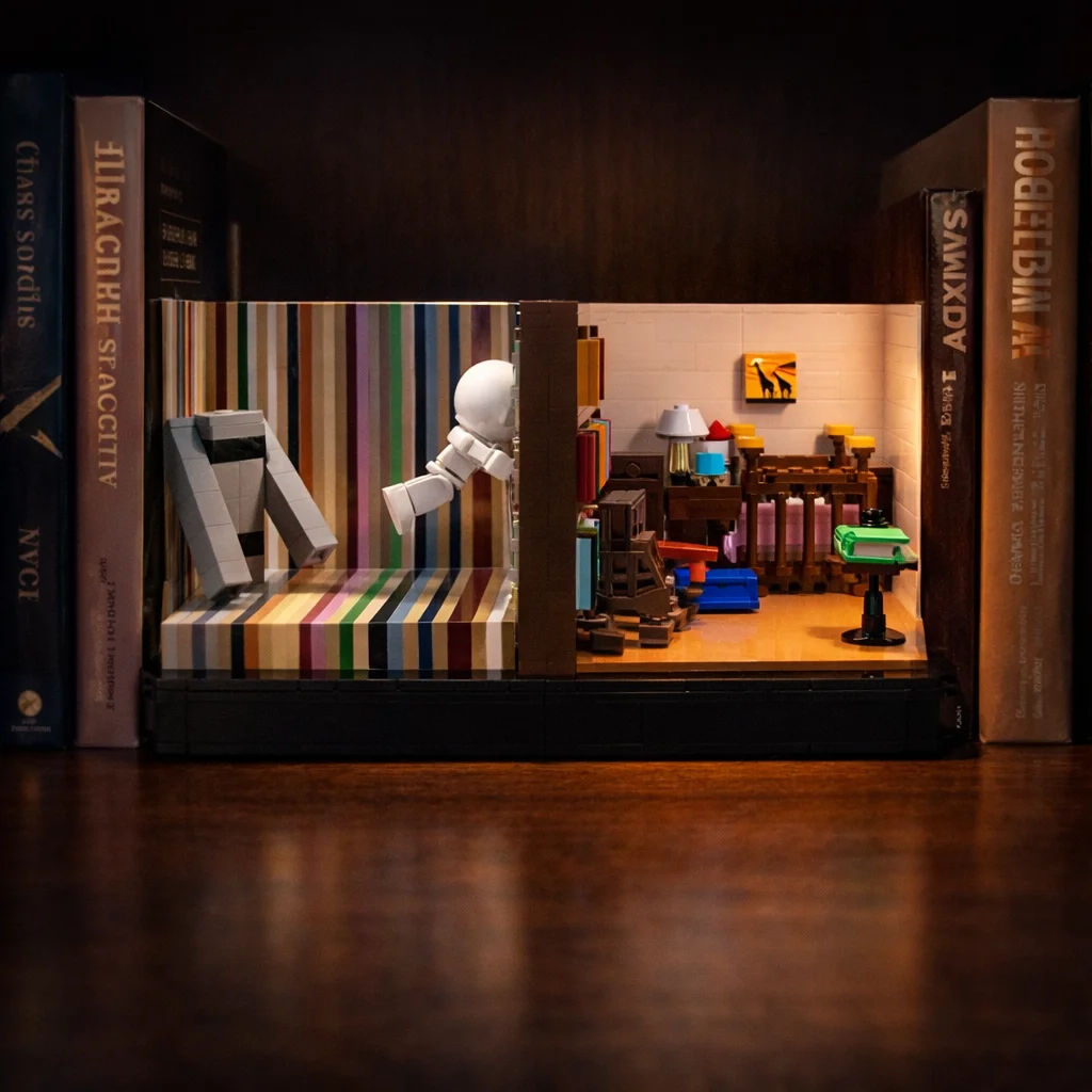Конструктор MOC: Космический корабль и диорама черной дыры (по мотивам научно-фантастических фильмов), продвинутый набор для сборки, подарок для взрослых (art.: 3920d930bef7c) - 3920d930bef7c