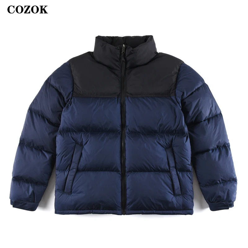 

Face Down Jacket Mens Fashion Workwear New Style Young Puffer Jacket Short Thicken Outdoor Warm Winter White Duck Down Coats