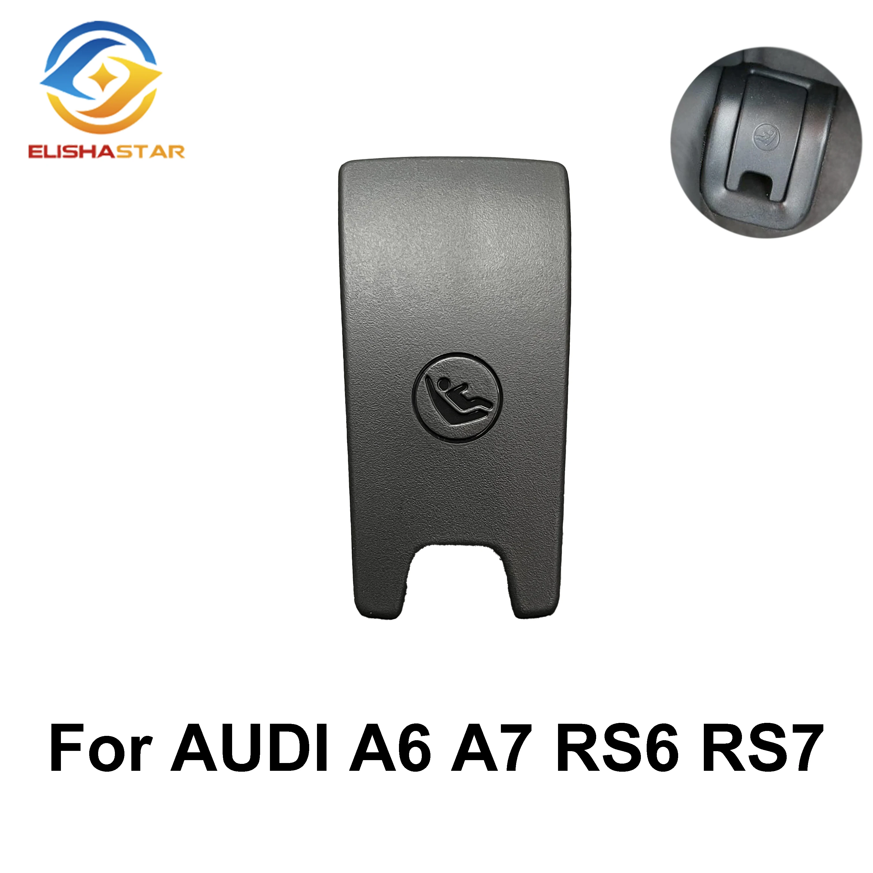 

Автомобильный якорь заднего детского сиденья ISOFIX, накладка на слот, кнопка для AUDI A6 A7 RS6 RS7 8W 0887187 8W0 887 187