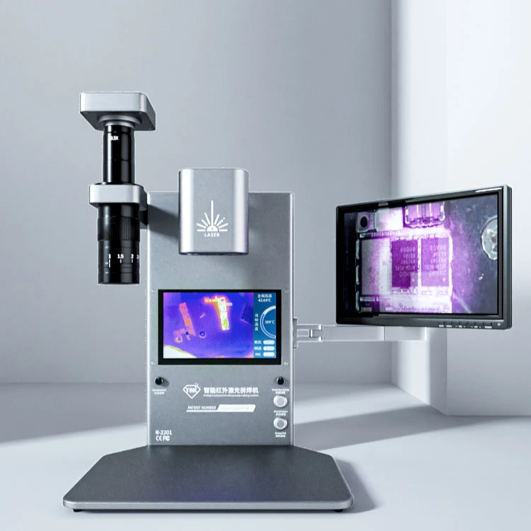 

TBK R-2201 Laser Welding Machine Thermal Imaging Diagnosis Phone Repair Intelligent Infrared Laser Disassembly Welding Machine