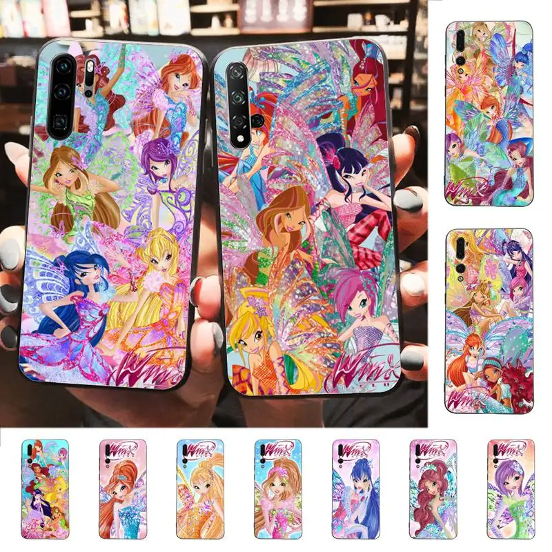 

Girl W-Winx-C-Cubs Phone Case for Huawei P30 40 20 10 8 9 lite pro plus Psmart2019