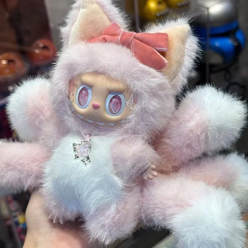 Новинка 2024 года Zimomo Labubu Stitch Angelcreative сменная кукла фигурка сделай сам виниловая