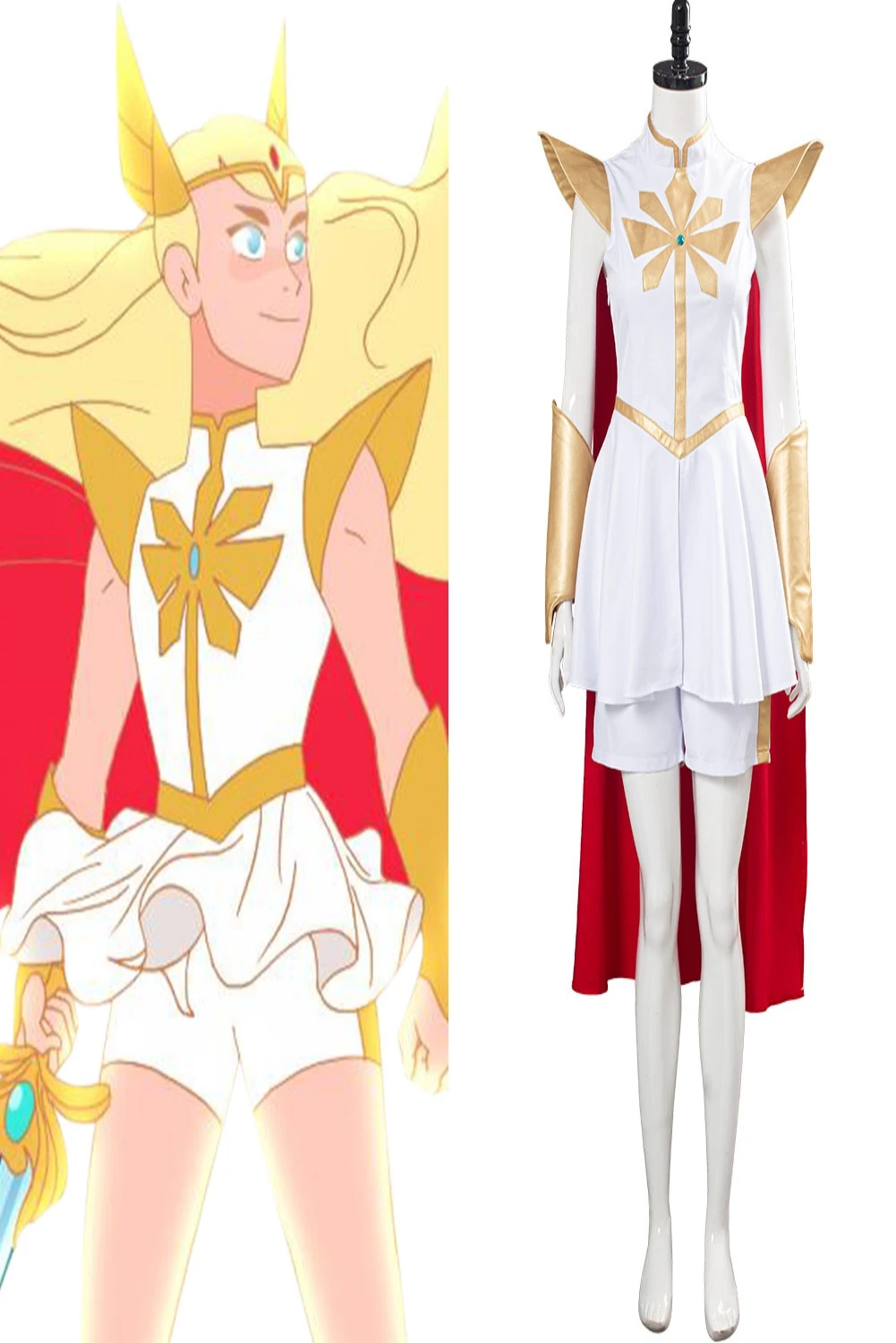 

She-Ra - Princess of Power She Ra Cosplay Costume Women Dress Outfits Fantasia Girls Halloween Carnival Party Disguise Clothes