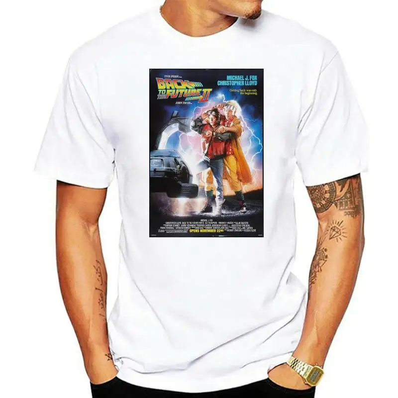 

Back To The Future 2 Cool 80'S Comedy Vintage Classic Movie Poster Fan T Shirt