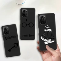 cartoon movie harrys potters badge phone case for redmi 9a 8a note 11 10 9 8 8t redmi 9 k20 k30 k40 pro max cover