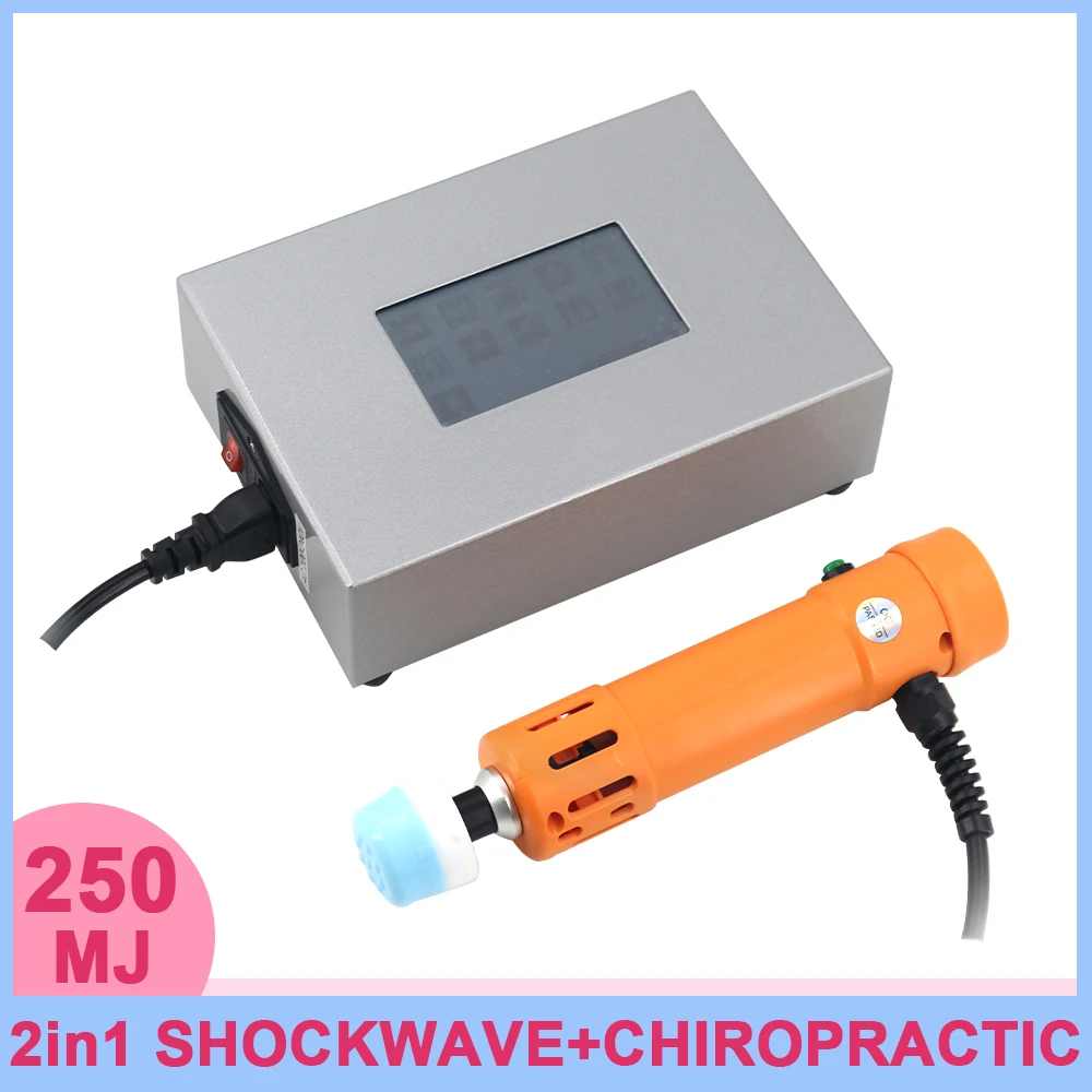

Shockwave Therapy Machine Physiotherapy Massager Pain Relief Instrument ChiropracticAdjusting Tool Spine Corrector Home Use