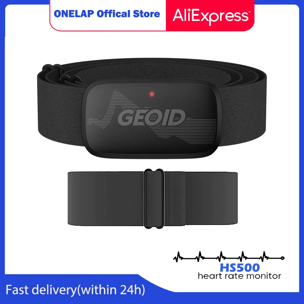 GEOID Chest Strap Heart Rate Sensor Bike Monitor Bluetooth ANT+Bluetooth Wireless Health Fitness Smart Bicycle Sensor