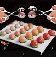kitchen meatball maker convenient stainless steel stuffed meatball clip diy meat rice ice cream ball maker meatball mold tools