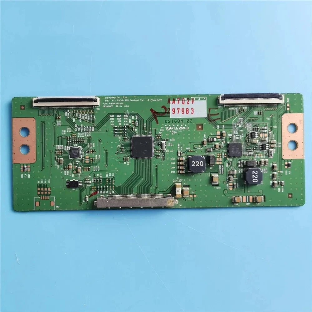 Плата T-con для 6870C-0421A V12 55FHD ROW Contol Ver 1,0
