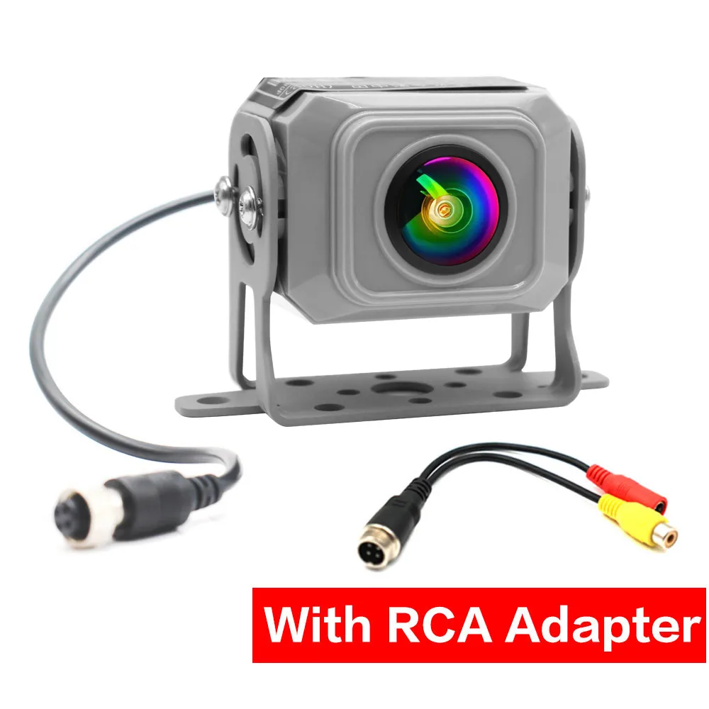 

Камера заднего вида для грузовиков 12V-24V, AHD 1080P, с ночным видением, водонепроницаемая, для грузовиков/прицепов/пикапов/автодомов