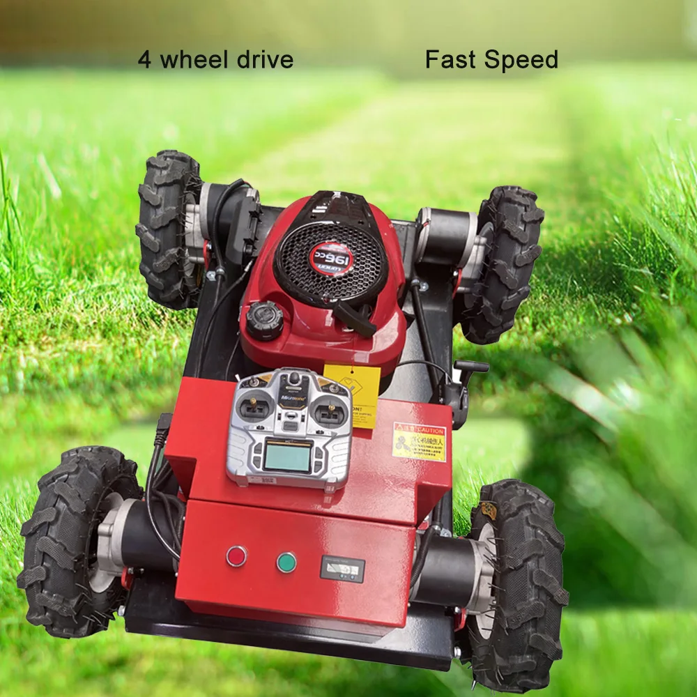 Self  Propelled Lawn Mower Remote Control Greenworks Grass Cutting Machine Agriculture Grass Trimmer Grass Weeding Machine