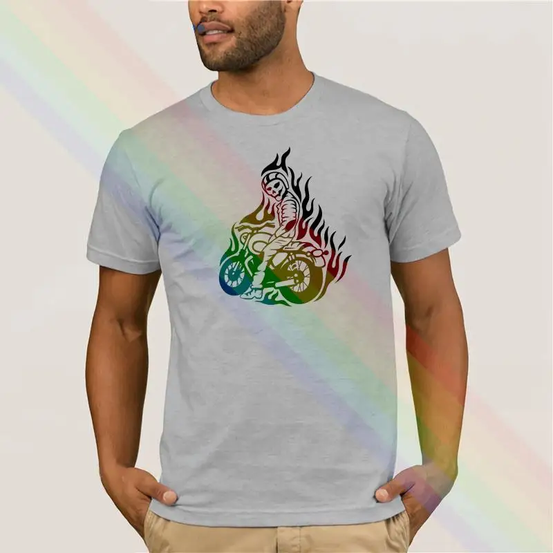 

2022 Biker Original Skull Classic T Shirt For Men Limitied Edition Unisex Brand T-shirt Cotton Amazing Short Sleeve Tops