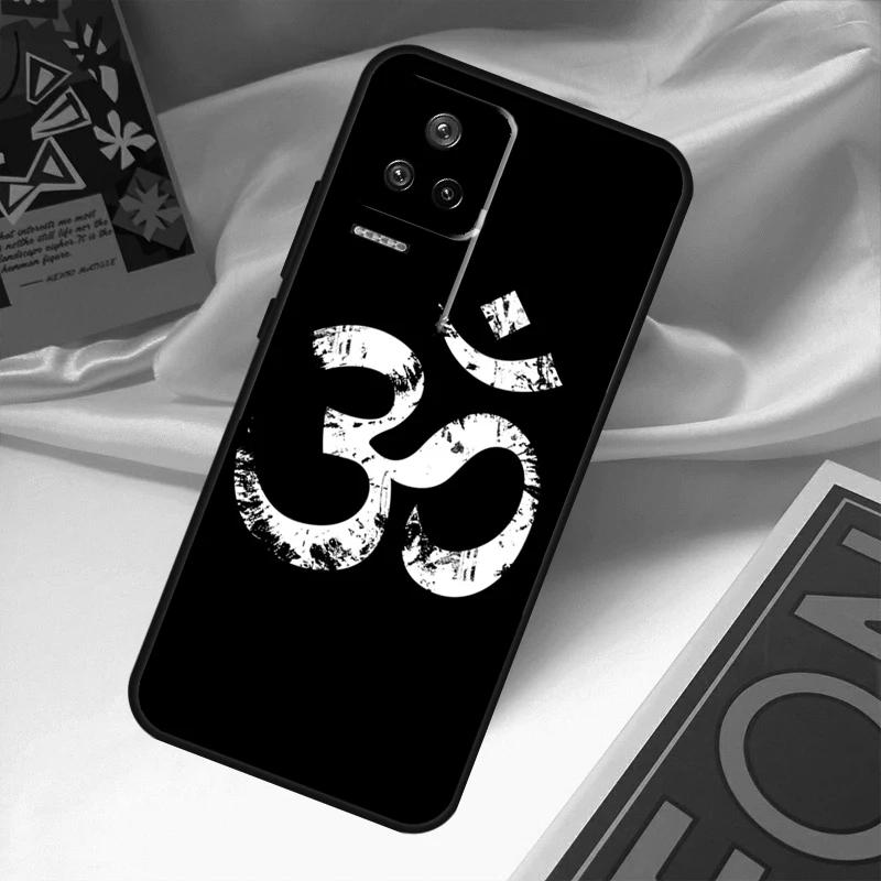 Чехол Aum Om с символом йоги чехол для фитнес-зала Xiaomi 13 14 Ultra 11T 12T 13T Pro 12 Lite POCO X6 M6 X3 X4 X5