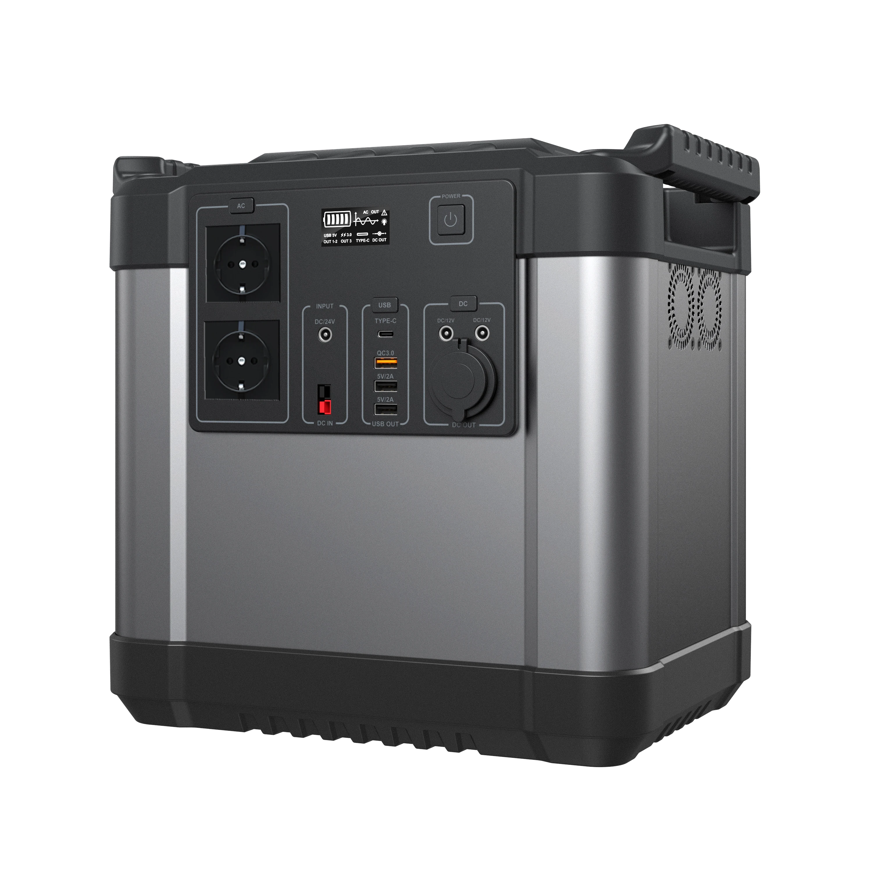 

Outdoor 220V 1000W Portable Solar Power Generator Solar Power Station For Camping Solar Systems