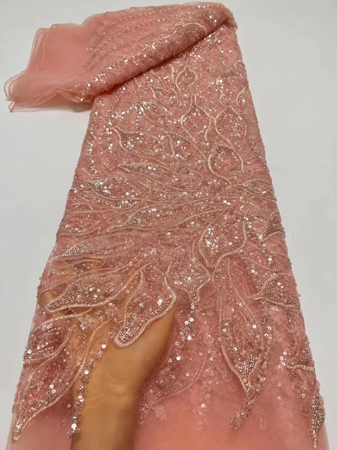 Французская бархатная кружевная ткань с блестками 2023 высококачественный