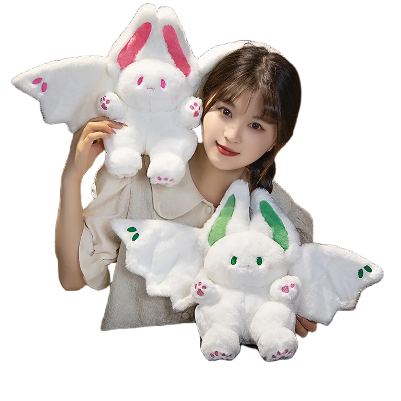 

35/45cm Flying Bat Rabbit Cute Plush Toys Anime Bunny High Quality Doll Christmas Birthday Home Decor Soft Girl Heart Gift