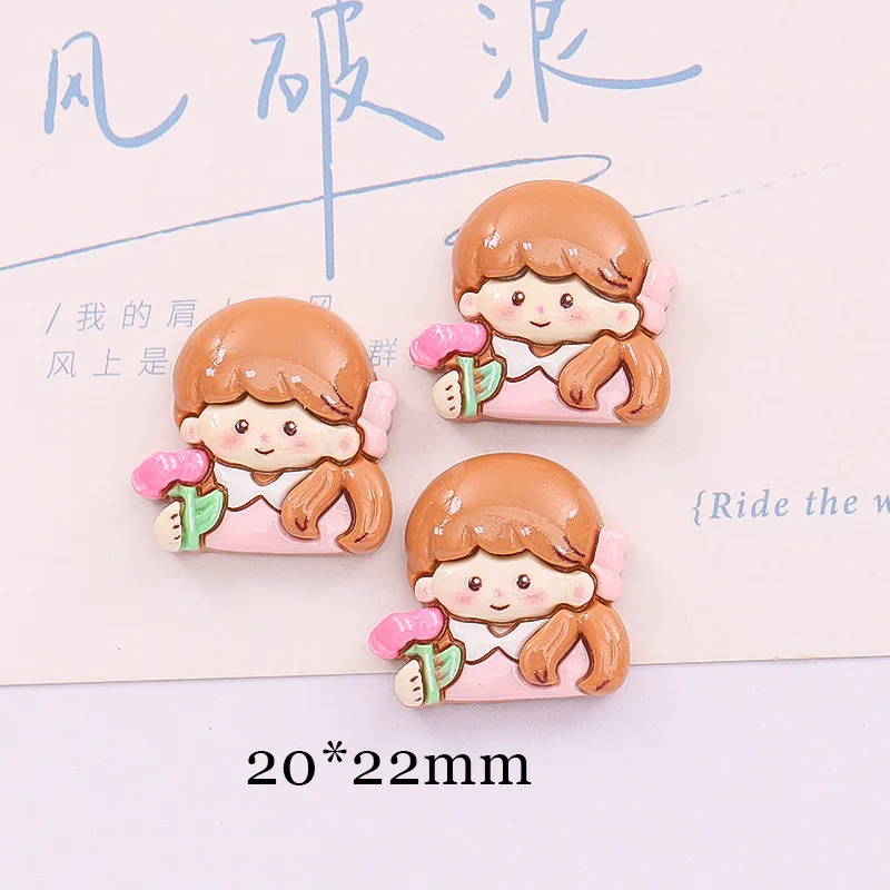 10 шт. новый милый мультяшный маленький медведь корзина для цветов серия девочек