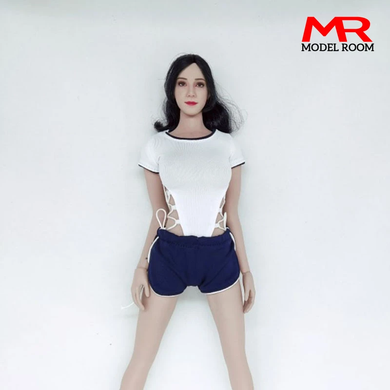 

Масштаб 1/6 женская спортивная одежда топ шорты комплект одежды модель подходит для 12 дюймов TBL PH JO Soldier Обычная экшн-фигурка куклы