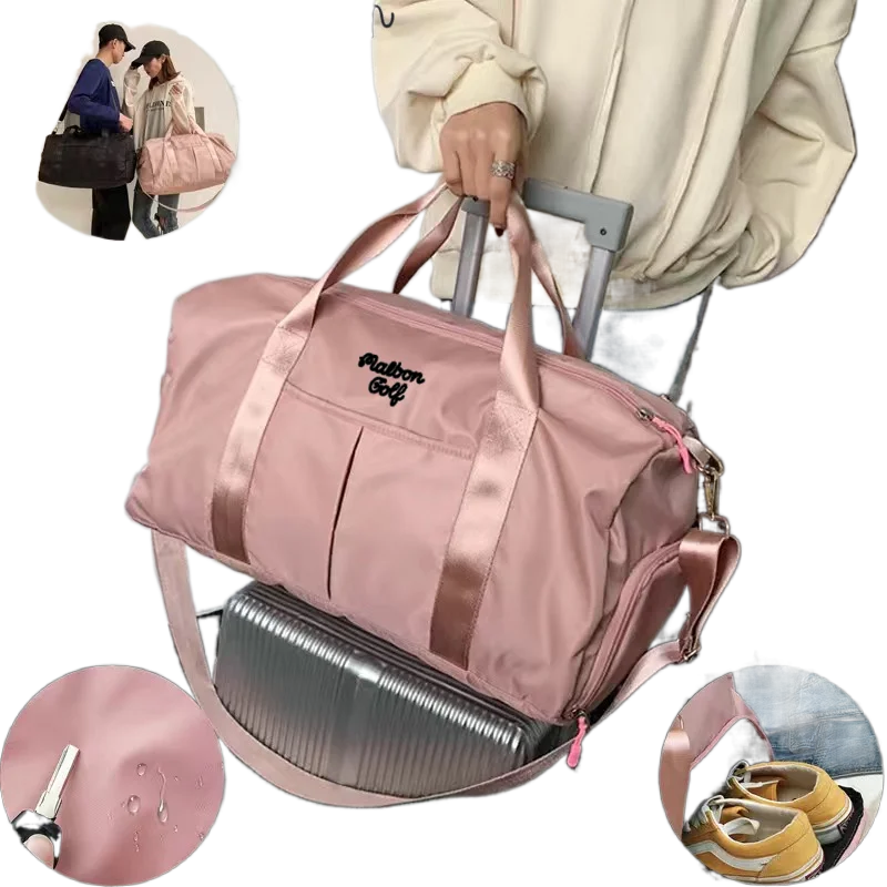 

Сумка Malbon Golf 2023, спортивные сумки для улицы, сумка для хранения для мужчин и женщин, универсальная сумка для одежды для гольфа, Бостонская сумка 46*23*26