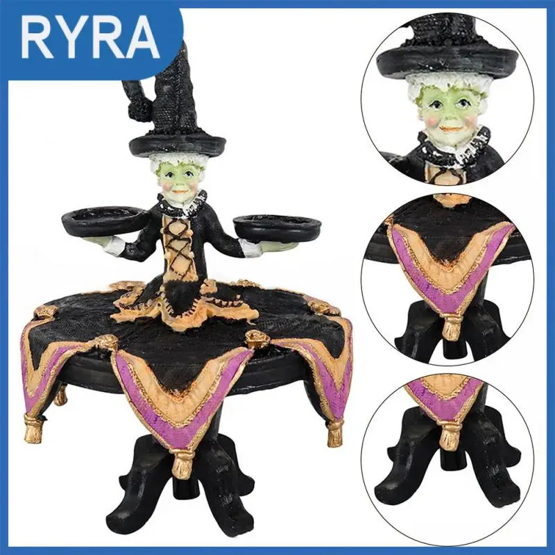 

Feast Restaurant Decorations Desktop Ornaments Household Witch Tabletop Serving Witch Display Stand Tray Resin Crafts Stability