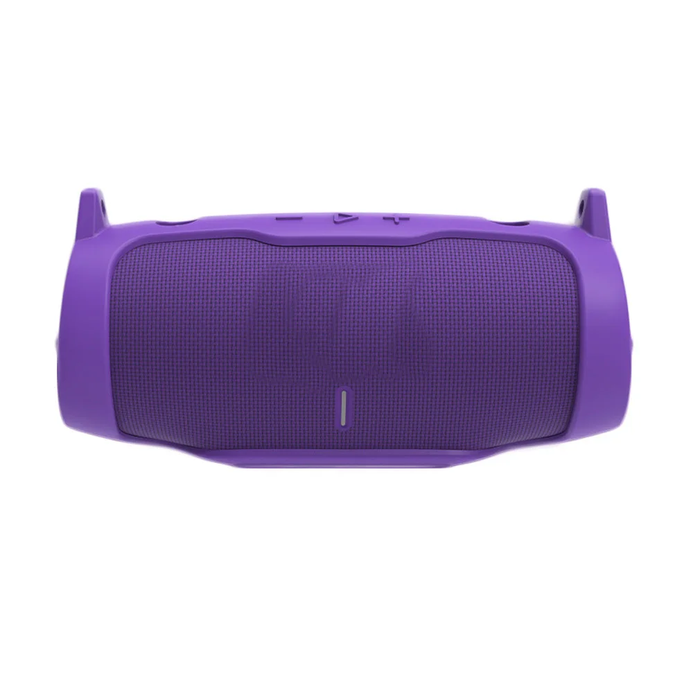 Фото Силиконовый чехол для Bluetooth-совместимого динамика JBL Charge 6, защитный чехол для переноски с плечевым ремнем и карабином №4