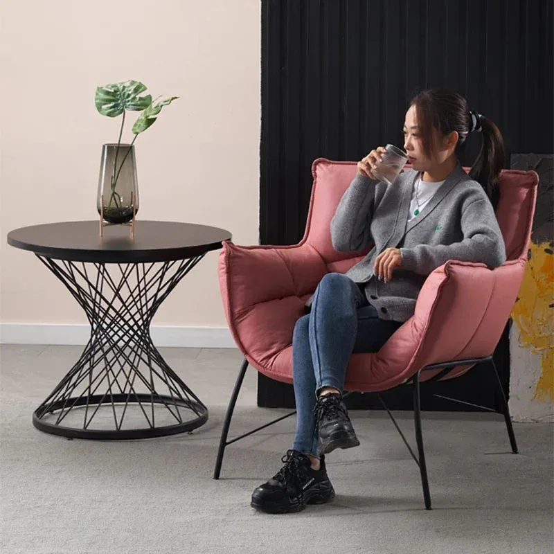 Кресла в скандинавском стиле для гостиной мебель роскошный ленивый диван стул