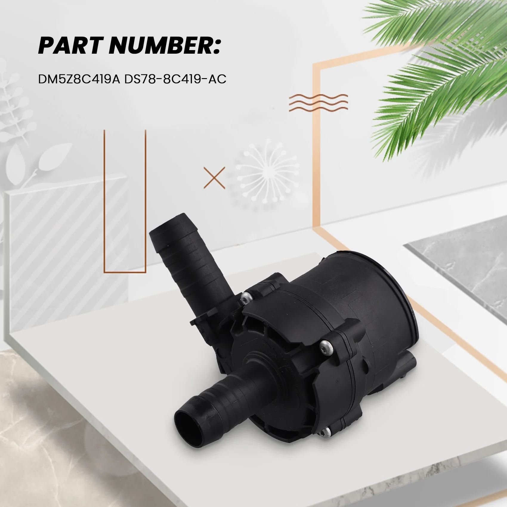 Для Ford Lincoln высококачественный водяной насос двигателя DM5Z8C419A DS78-8C419-AC