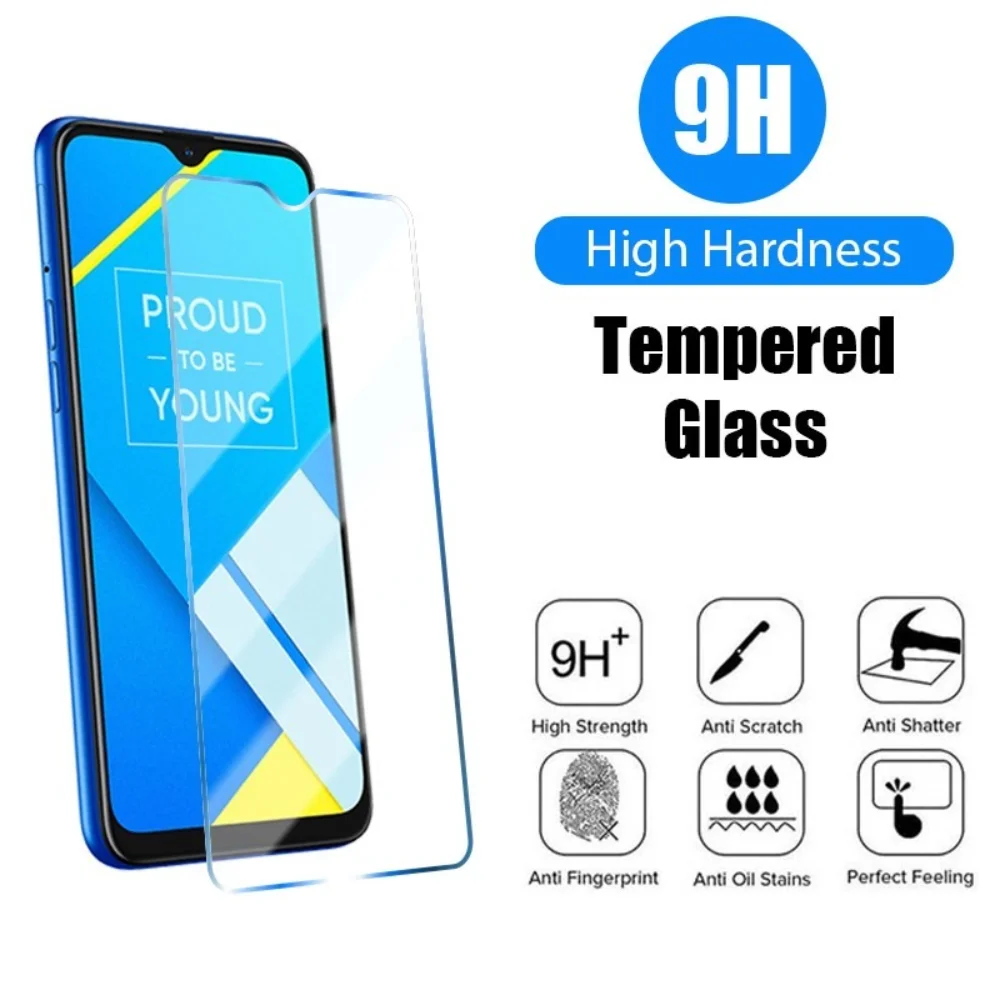 

9D закаленное стекло для Realme 8i 8 7 6 Q3 Pro 5G Защитное стекло для Realme GT Neo 2T 2 C3 C21 C25 Narzo 30 30A защита для экрана