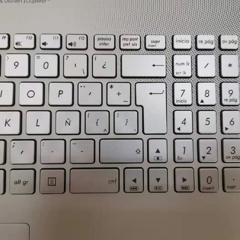Фото MEIARROW новый/org для ASUS N750 N750J N750JV N750G N750JK подставка для рук латинская клавиатура верхняя крышка сенсорная панель подсветка №3