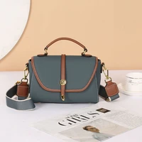 2022 new fashion handbags womens genuine leather bag fresh and sweet little square bag versatile one shoulder messenger bag