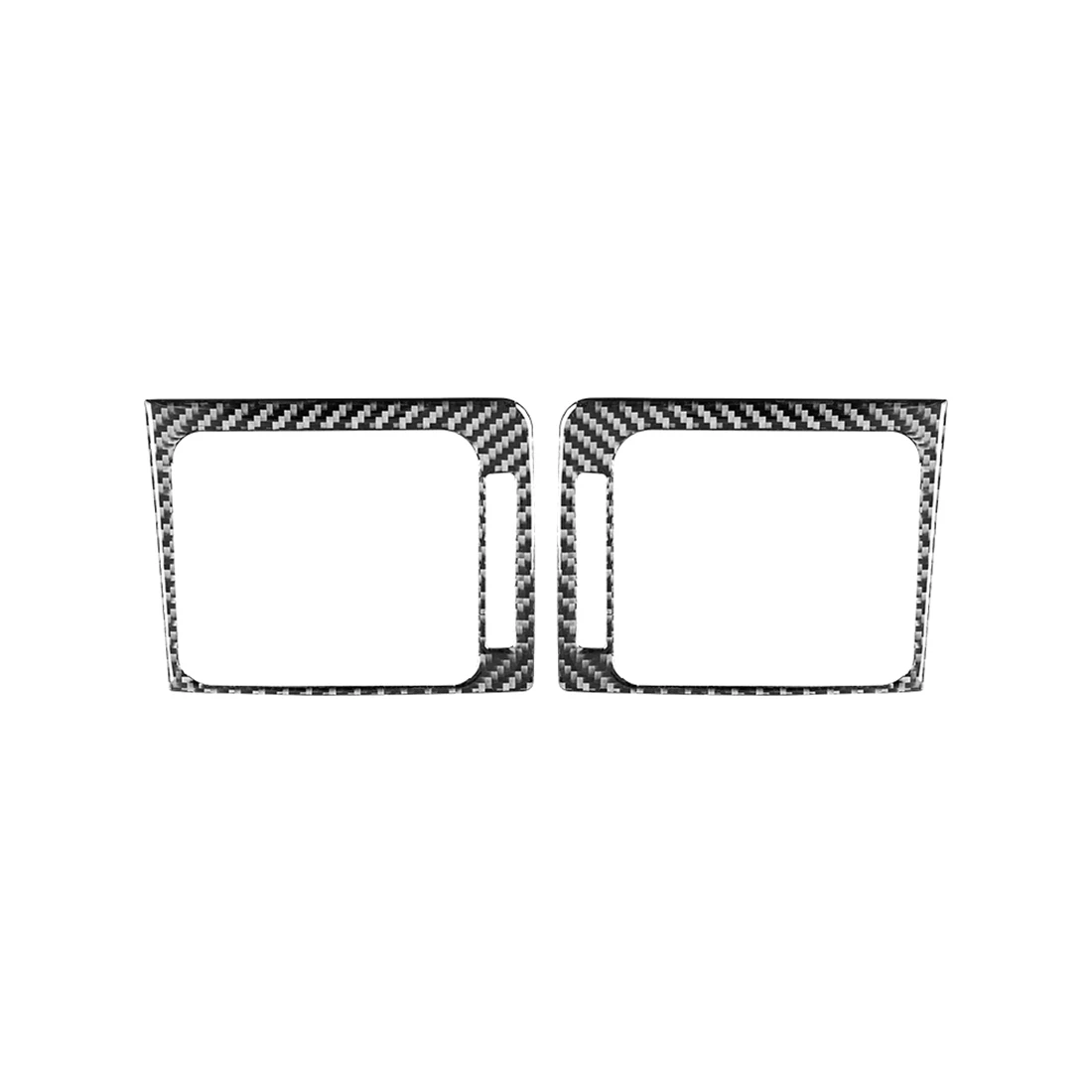 

Аксессуары для Subaru Forester 2013-2018, автомобильные наклейки из углеродного волокна для кондиционирования воздуха, выпускного отверстия, крышки в...