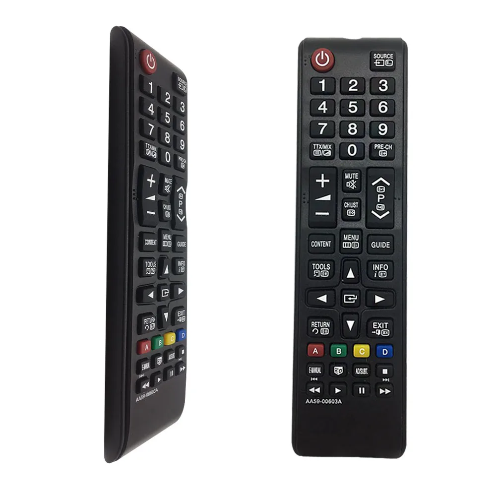 Фото Подходит для пульта дистанционного управления Samsung TV AA59‑00603A, совместим с AA59‑00558A, AA59‑00580A, заменяющий пульт для телевизора UE40EH6037. №1