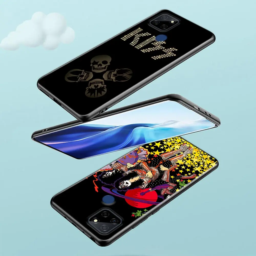 Чехол для телефона Classics Kiss Rock Band Realme GT 5G Master GT2 Pro Neo 2 3 5 чехол OPPO A53 A32 A74 A57 A96 A52 A92 Reno 7 8