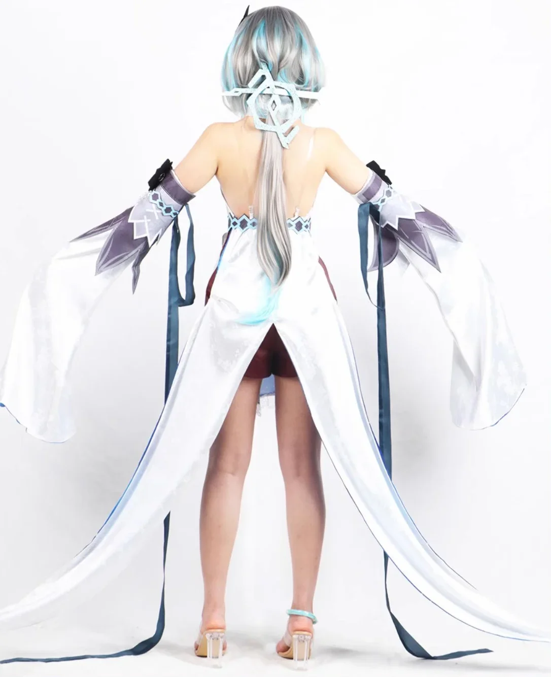 Костюм для косплея Guizhong Genshin Impact униформа Gui Zhong Liyue костюмы богов одежда ролевых