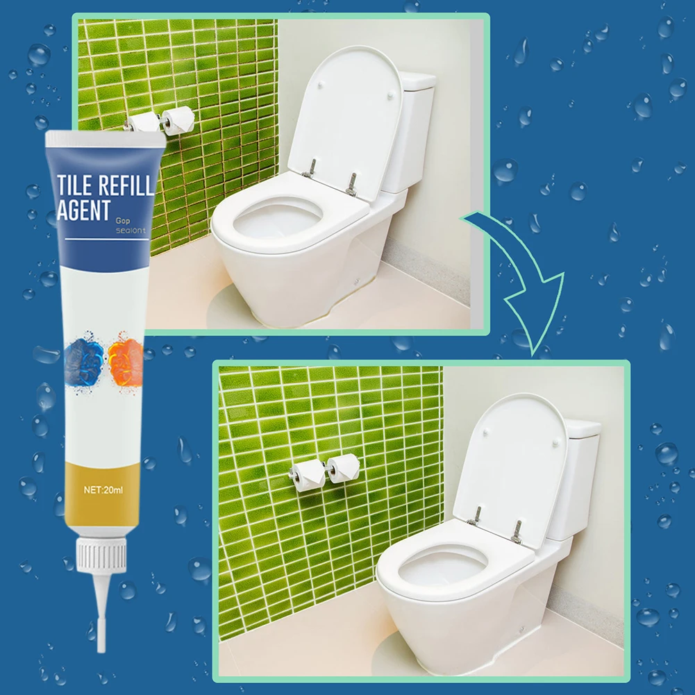 Паста для ремонта плитки и пола со скребком 20 мл |