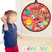childrens funny toys sticky ball dart board indoor outdoor parent child interactive throwing sports childrens sense training