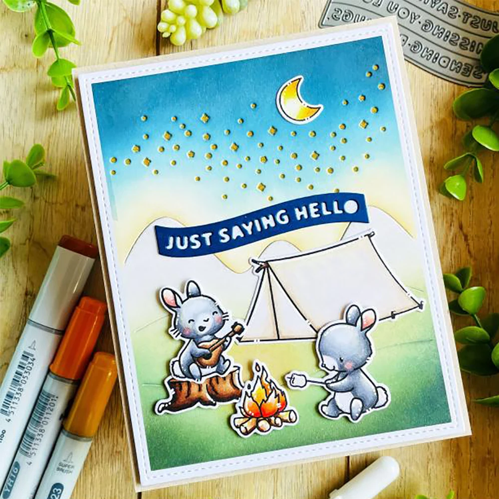 Металлические штампы для изготовления карточных альбомов: Цветочное облако