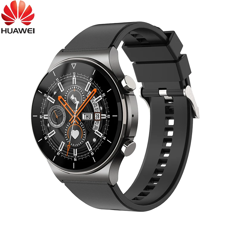 

Huawei Smart Watch Men's Heart Rate Monitor Sports Fitness Monitor Full Touch Screen Watch Bluetooth for Android ios Smart Watch