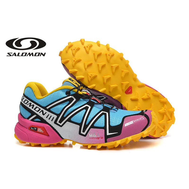 

Salomon Speed Cross 3 CS light sneaker for outdoor walking jogging shoes Women Running Shoes Free Shipping SIZE 36-39