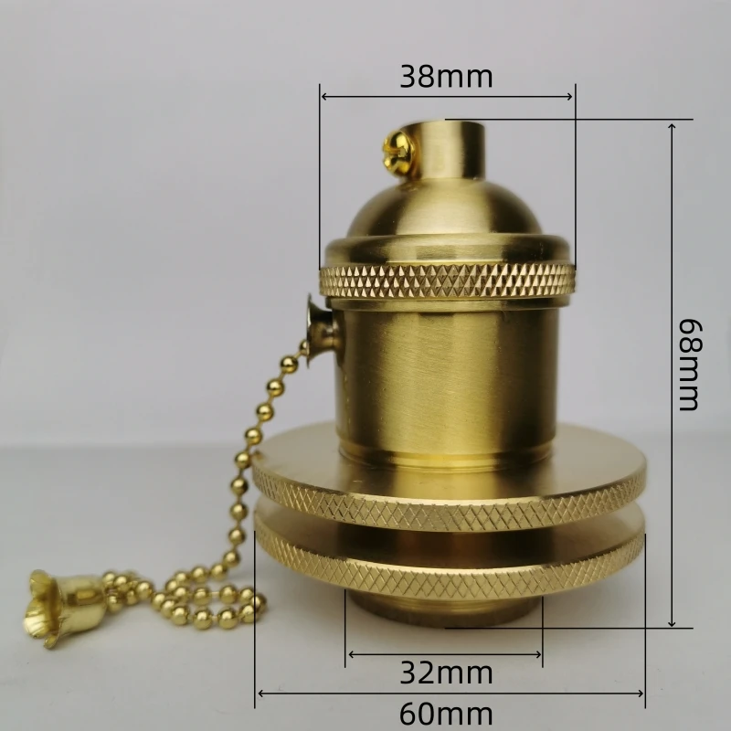 Латунный держатель лампы Calla&Allan