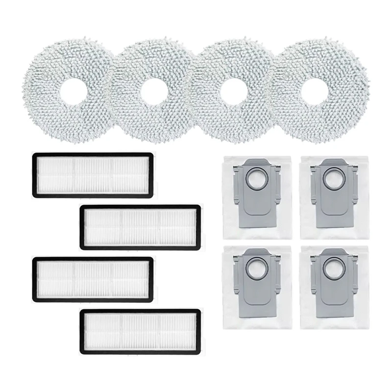 Для Roborock Qrevo Curv/P20 Pro робот-пылесос Hepa фильтр швабра тканевый мешок для пыли