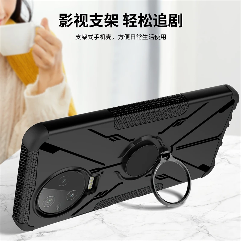 Cover For Infinix Note 12 2023 Case For Infinix Note 12 2023 Bumper Magnetic Suction Stand Case For Infinix Note 12 2023 Case