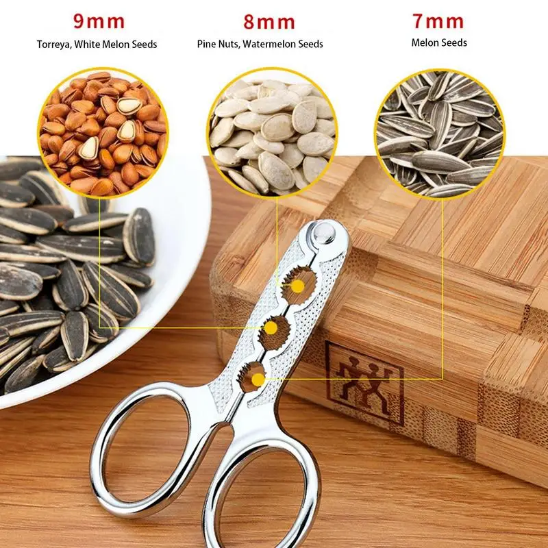 

Новинка, плоскогубцы для семян дыни, ножницы, гайковерт, кухонные инструменты, металлический гайковерт, многофункциональный ножницы для ор...